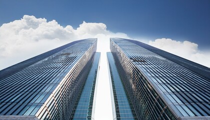 Fototapeta premium Modern Architecture Building Futuristic