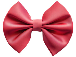 Elegant Red Satin Bow for Decorations or Fashion