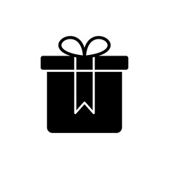Gift icon vector. gift sign and symbol. birthday gift