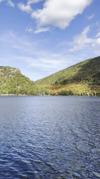 lake in the mountains