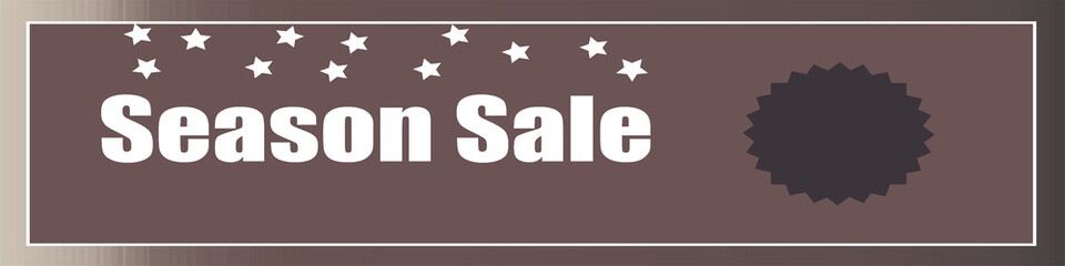 Holiday Sale Banner, 50% OFF Special Offer Ad. Discount Promotion Banner. Price Discount Offer. Season Sale Promo Sticker colorful background.