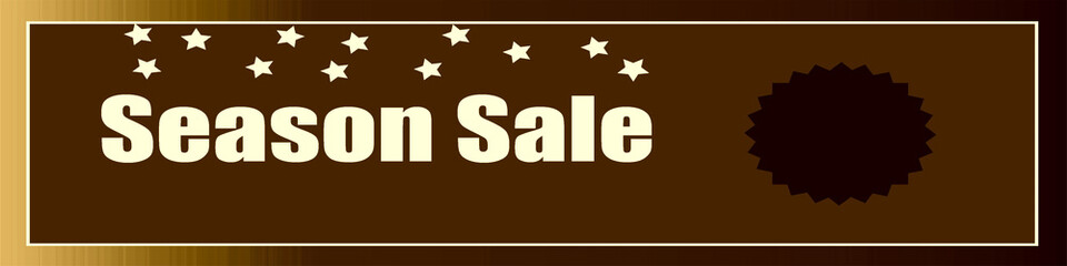 Holiday Sale Banner, 50% OFF Special Offer Ad. Discount Promotion Banner. Price Discount Offer. Season Sale Promo Sticker colorful background.