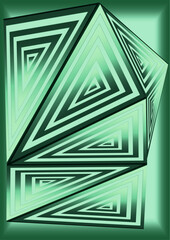 Abstrakcja - figury geometryczne © tomo81