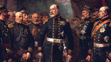 "The Formation of the German Empire: Otto von Bismarck's Vision and Unification Efforts Explored"