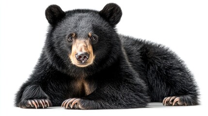Fototapeta premium Black Bear Portrait