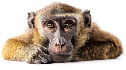 Curious Monkey Portrait