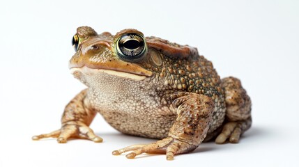 Obraz premium Closeup of a Toad with Striking Eyes