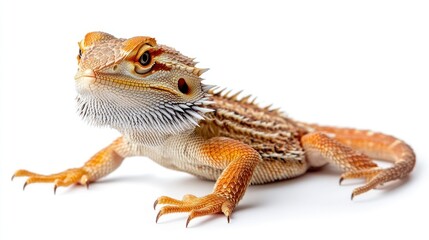 Obraz premium Close-up of a Bearded Dragon Lizard