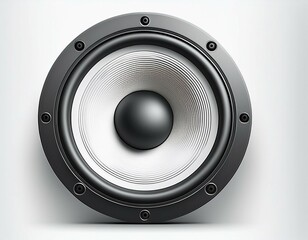 speaker isolated on white background