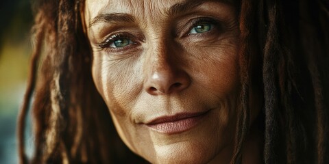 Introspective Portrait of a Woman