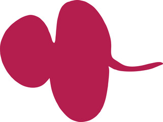 Speech bubble colorful for text, chatting, message box