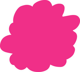 Speech bubble colorful for text, chatting, message box
