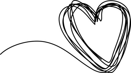 Heart drawing, love, valentine, romantic