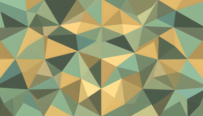 Seamless geometric triangle pattern background, collage style