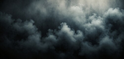 Obraz premium Soft dark grunge mist backdrop