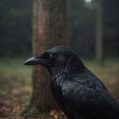 Fototapeta premium Crow