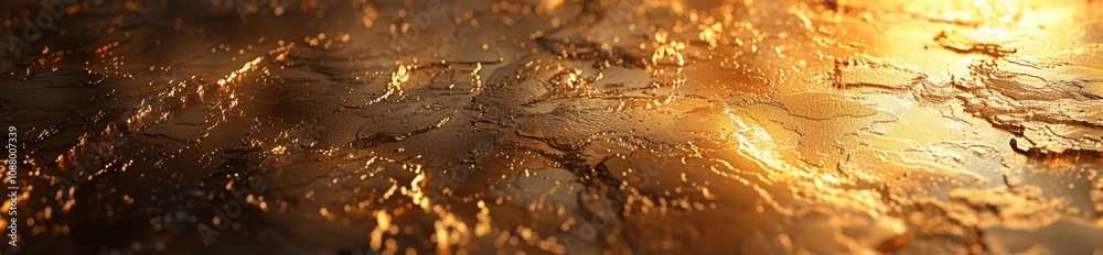 Poster elegant gold gradient background with luxurious shiny texture
