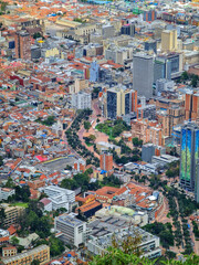 Cities -  Latin america Bogotá Sky view and buildings