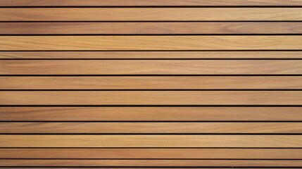 Fototapeta premium Close-Up View of Smooth Wooden Planks Arranged in Parallel Lines for an Elegant Textured Background Ideal for Interior Design and Natural Aesthetic