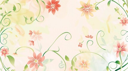 Fresh Cartoon Border Background - A Delightful Frame for Imaginative Scenes. The Colorful and Playful Cartoon Border, with Its Cheerful Design, Adding a Touch of Whimsy to the Background