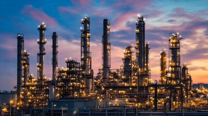 Obraz premium oil industry