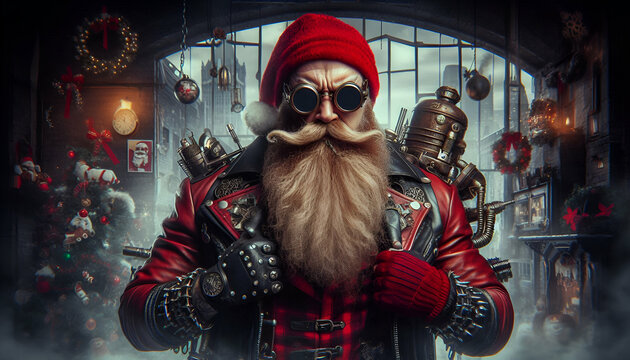 Badass Santa Claus