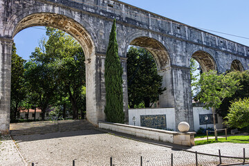 The Aguas Livres Aqueduct (