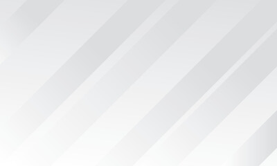 Obraz premium Abstract white gray geometric shapes background