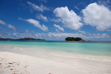 Fototapeta premium Scenery of Seychelles in the South Indian Ocean