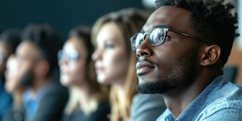 Obraz premium A Business Meeting in Progress