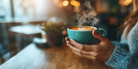 cup of hot coffee