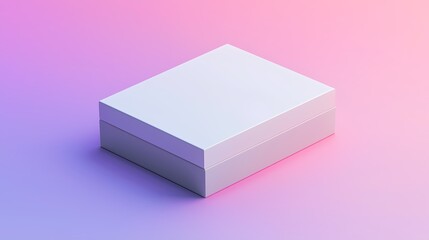 A Stunning Mockup of a Customizable Software Box Set Against a Gradient Background with Professional Appeal and Modern Design Aesthetic