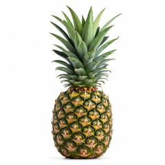 Fototapeta premium pineapple isolated on white