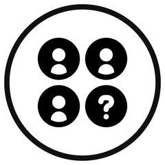 Editable team, available position, open, job vacancy, member vector icon. Business, work, office. Part of a big icon set family. Perfect for web and app interfaces, presentations, infographics, etc