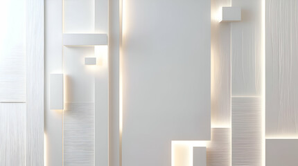 Obraz premium Futuristic Abstract Background with Bold Elements