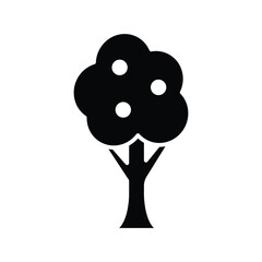 tree icon vector design template simple and clean