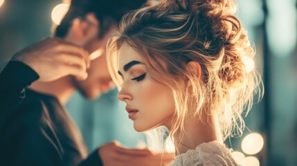 Fototapeta premium Elegant Bridal Preparation