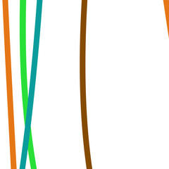 Abstract Colorful Lines Graphic