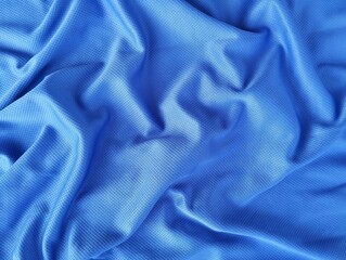 Abstrack blue clothing fabric texture background 