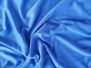 Abstrack blue clothing fabric texture background 