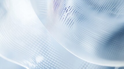 A detailed close-up of a flexible transparent conductor for flexible electronics, demonstrating conductivity and flexibility for electronic applications, Materials science technology style