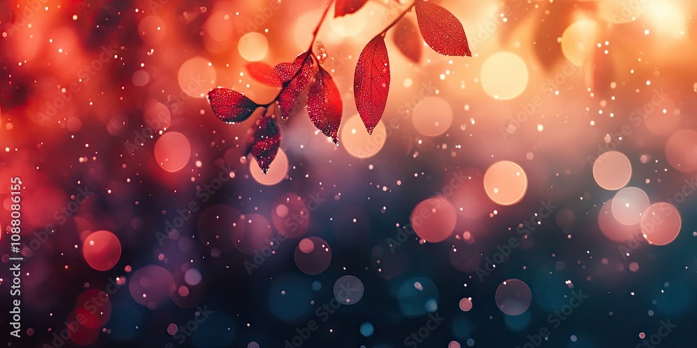 Poster abstract texture with a light bokeh backdrop.