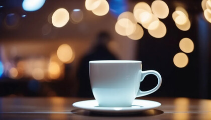 Obraz premium A cup of espresso, ai