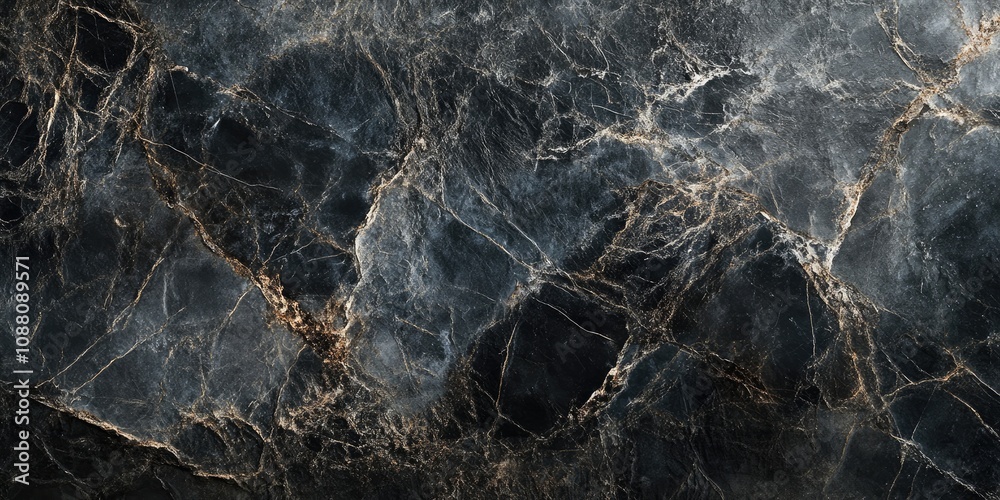 Poster dark abstract old marble texture surface with natural patterns for design artwork. stone cement wall
