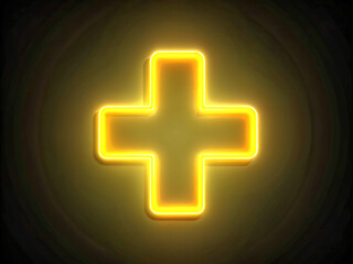 Obraz premium 3d golden cross. cross, icon, symbol, button, medical, sign, red, first aid, isolated, plus, religion, health, swiss, white, illustration, hospital, pharmacy, aid, emergency, christ, switzerland, medi