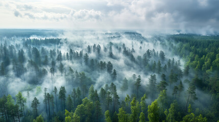 Landscape Photography of mountains and forests during different weather