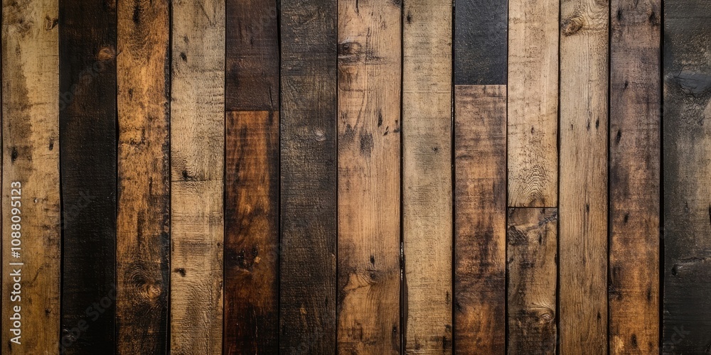 Poster abstract wooden texture background, featuring hard wood with copy space for design elements.
