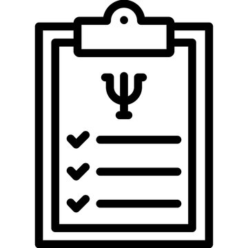 recommend clip art: diagnosis icon illustration design with outline