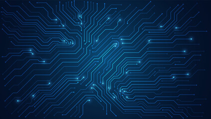 Circuit board. Technology background. Central Computer Processors CPU concept. Motherboard digital chip..