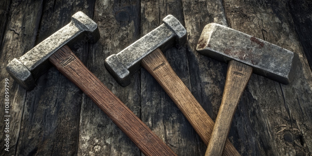 Poster hammers and crowbars